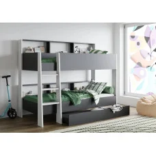 Bunk bed SWAY 80x200 Anthracite / White